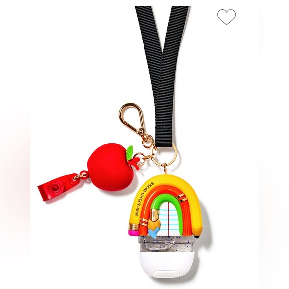 🆕✏️ BATH & BODY WORKS TEACHER VIBES LANYARD POCKETBAC HOLDER. BRAND NEW! - Picture 1 of 3